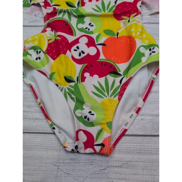 9/10 Disney Ruffled Fruity Swimsuit - Picture 3 of 8